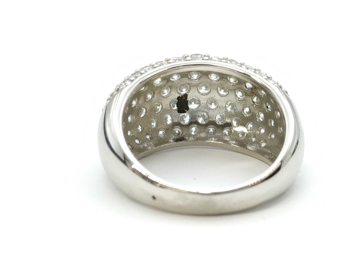 D4.099ct PT900 9.7g Ring