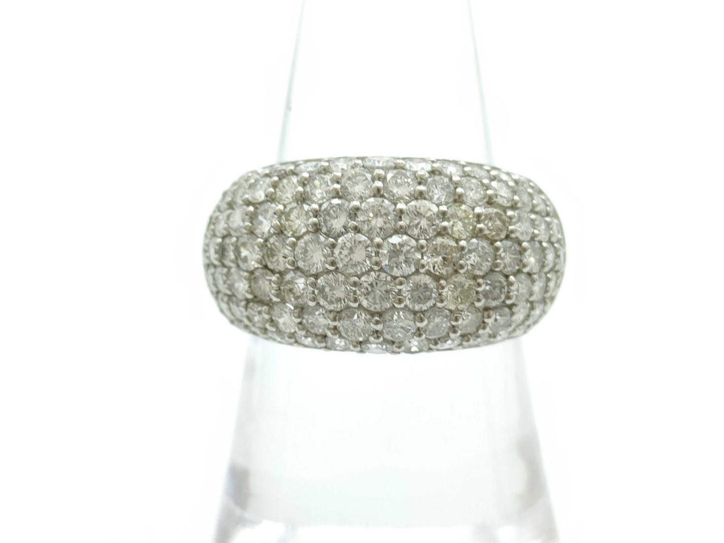 D4.099ct PT900 9.7g Ring