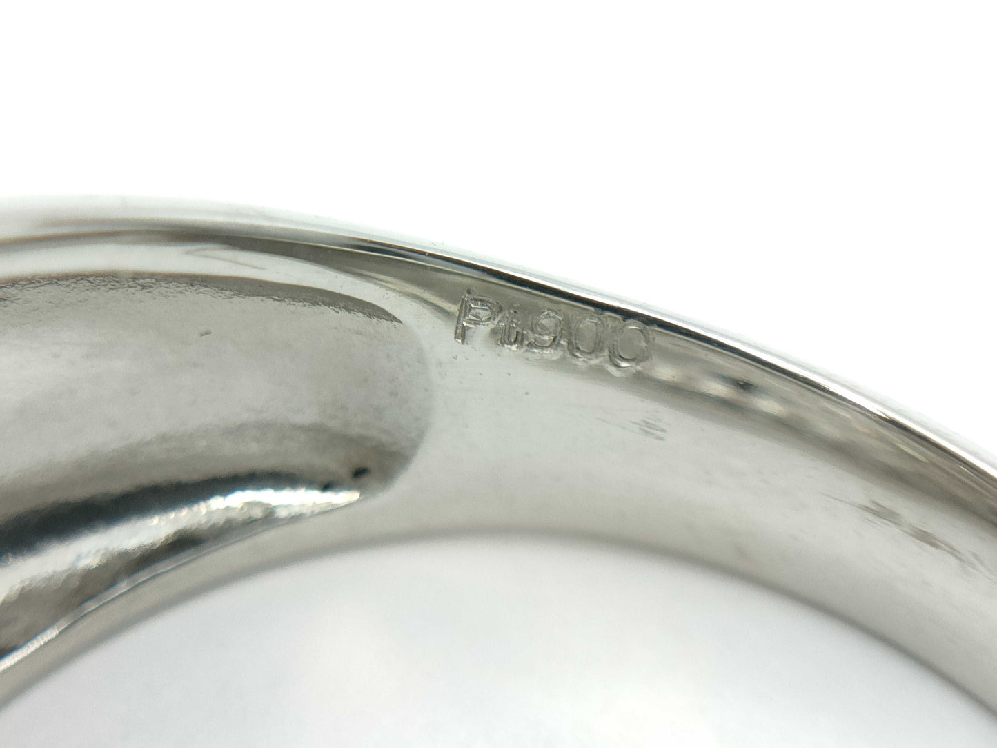 D4.099ct PT900 9.7g Ring