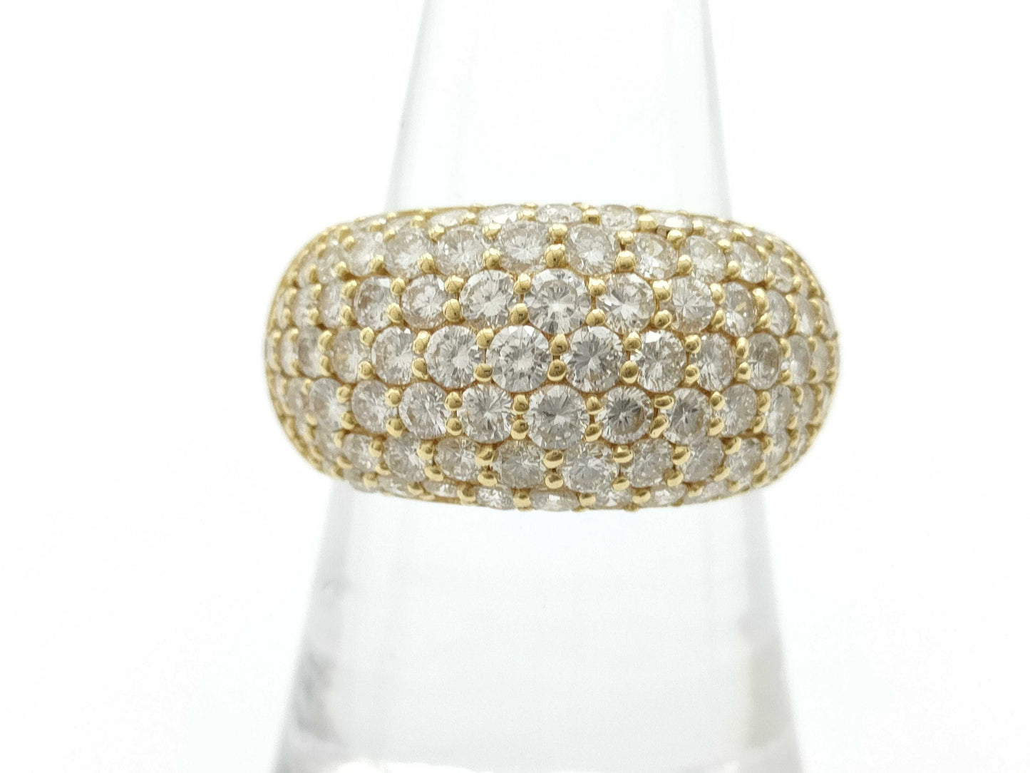 D4.040ct K18 7.7g Ring