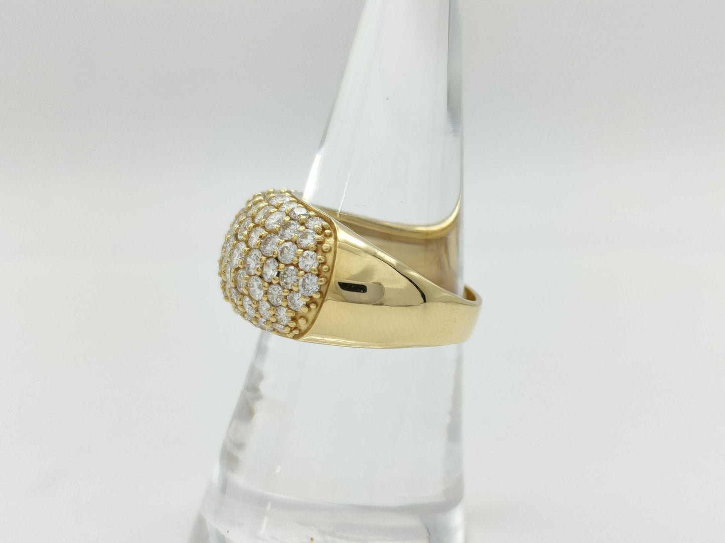 D4.054ct K18 7.7g Ring