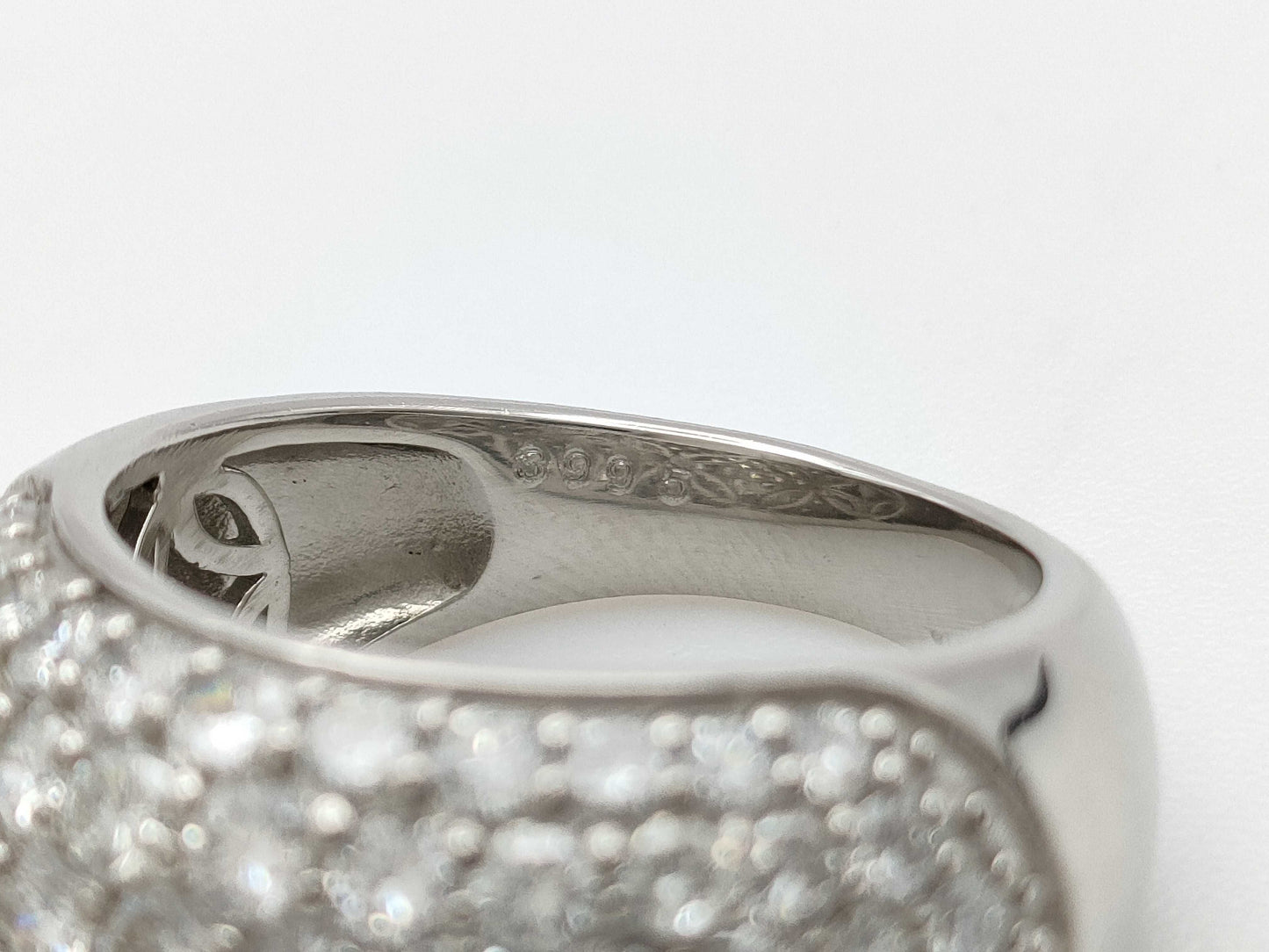 D3.995ct PT900 11.5g Ring