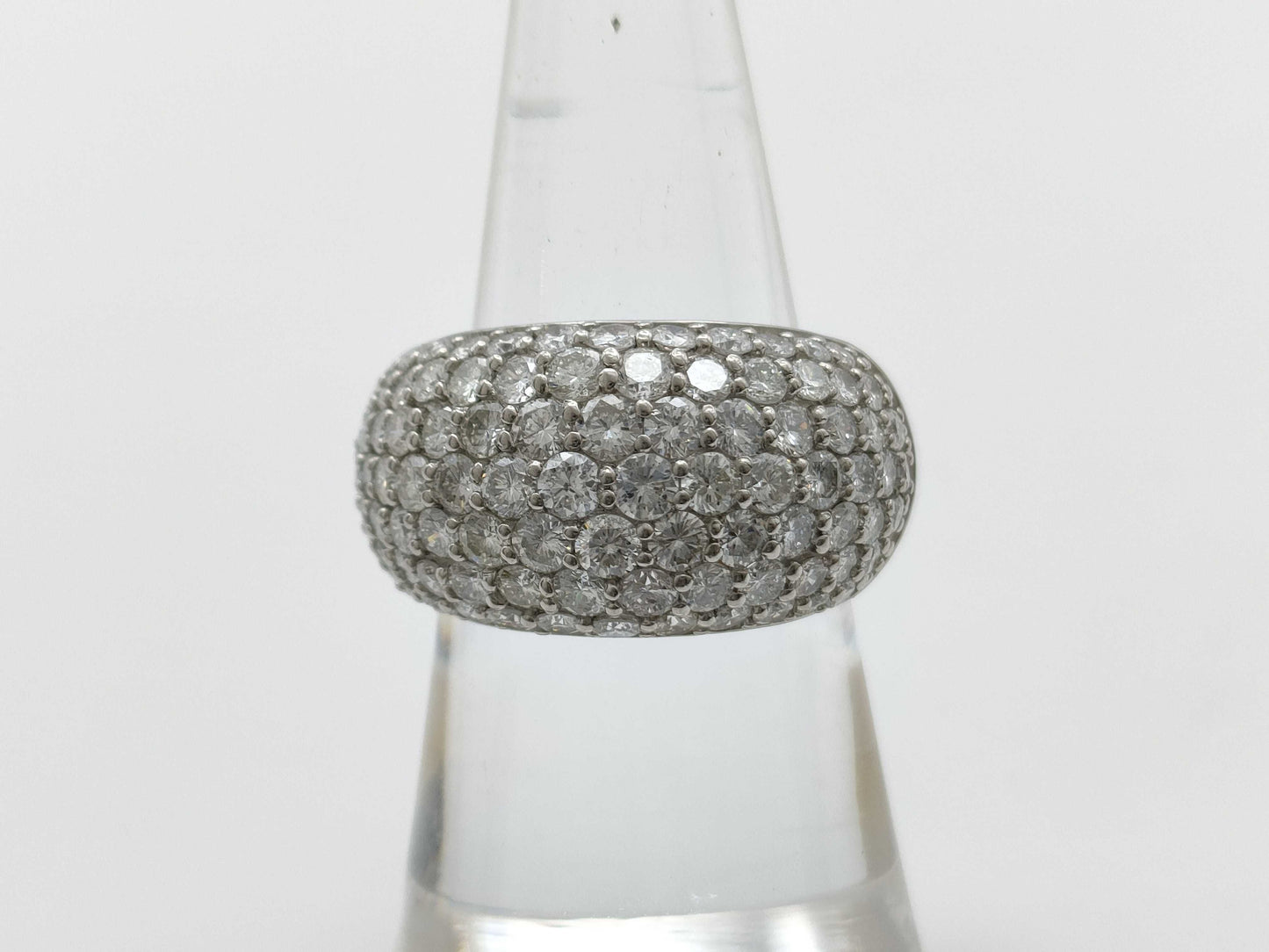 D3.995ct PT900 11.5g Ring