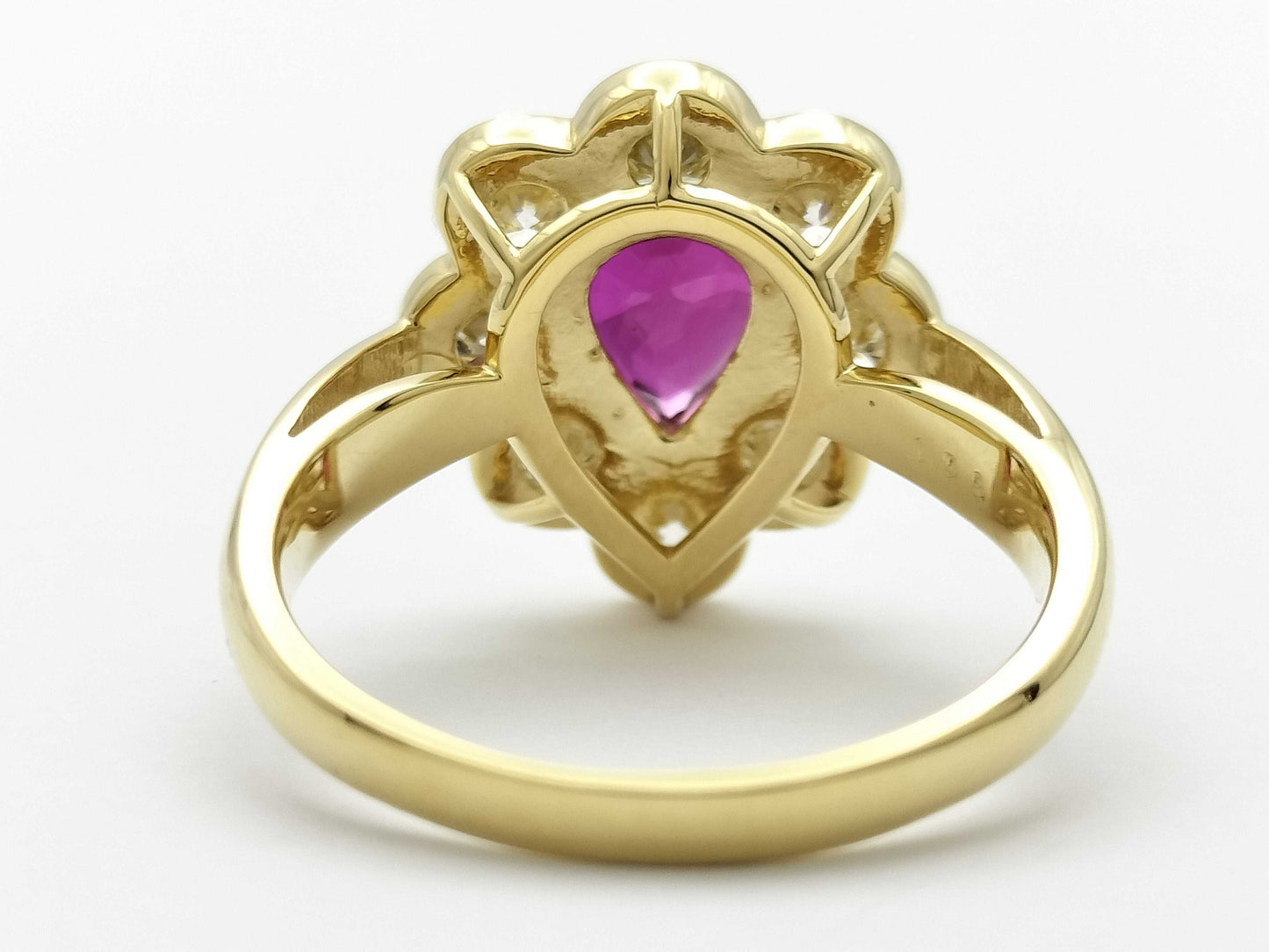 R1.893ct D1.99ct K18 6.3g Ring