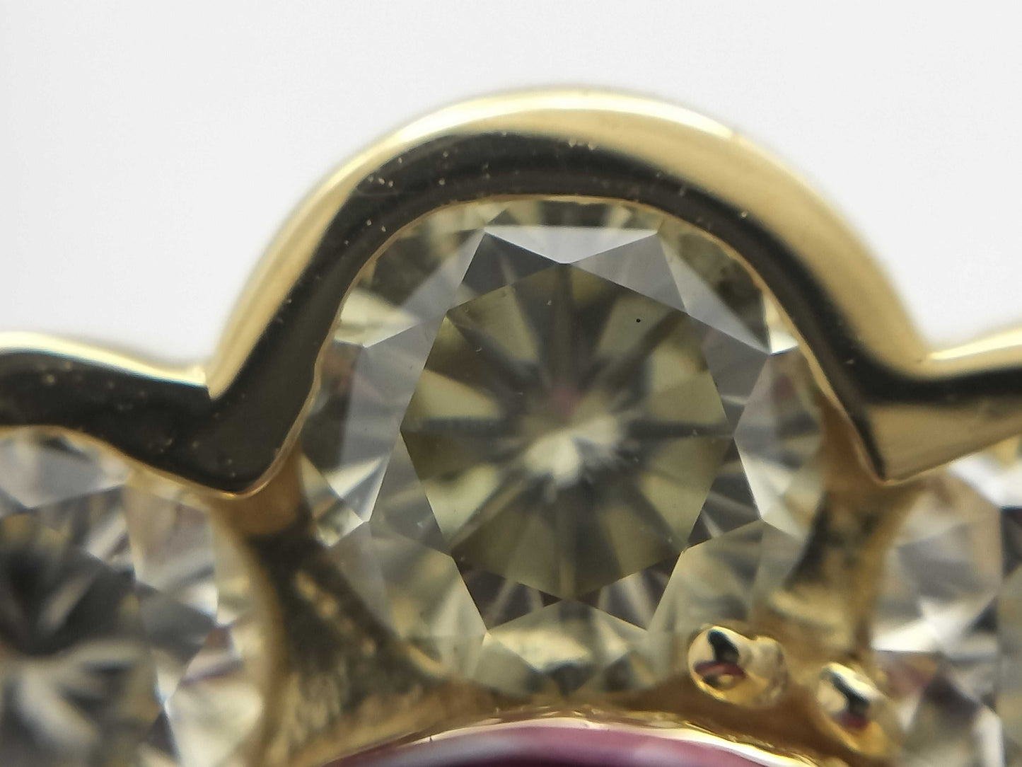 R1.893ct D1.99ct K18 6.3g Ring