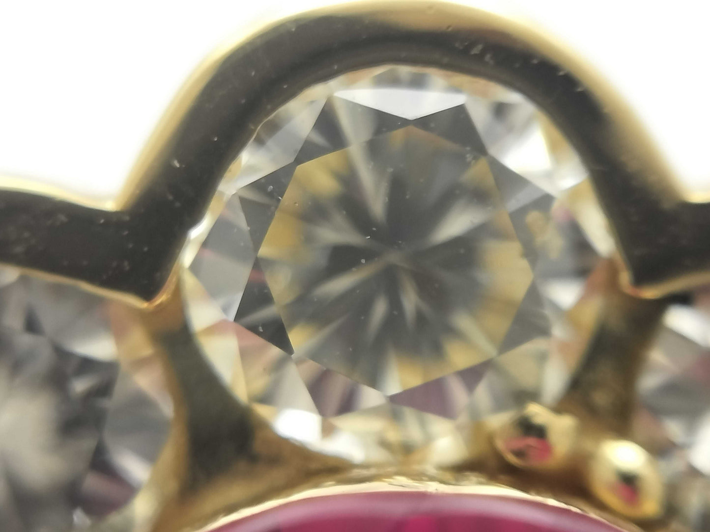 R2.040ct D2.00ct K18 6.4g Ring