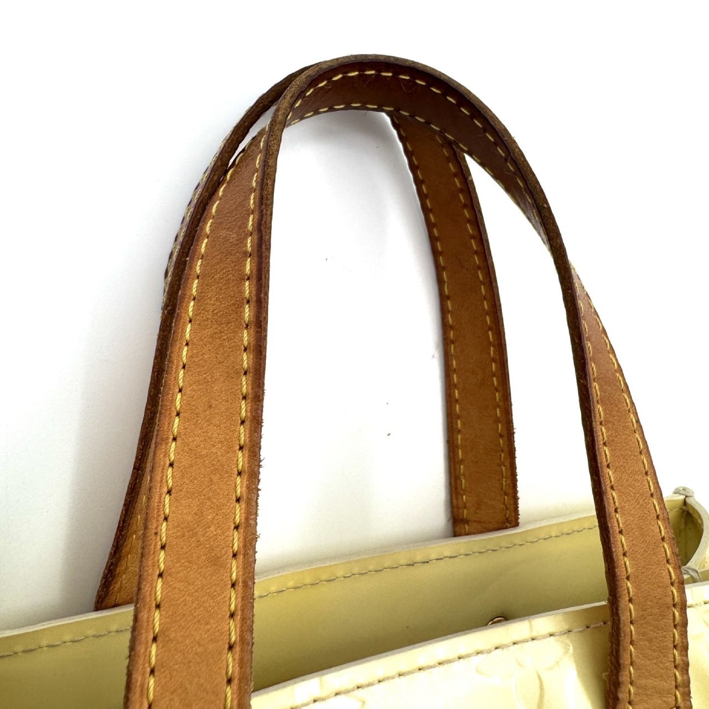 LOUIS VUITTON Vernis Reed PM Handbag
