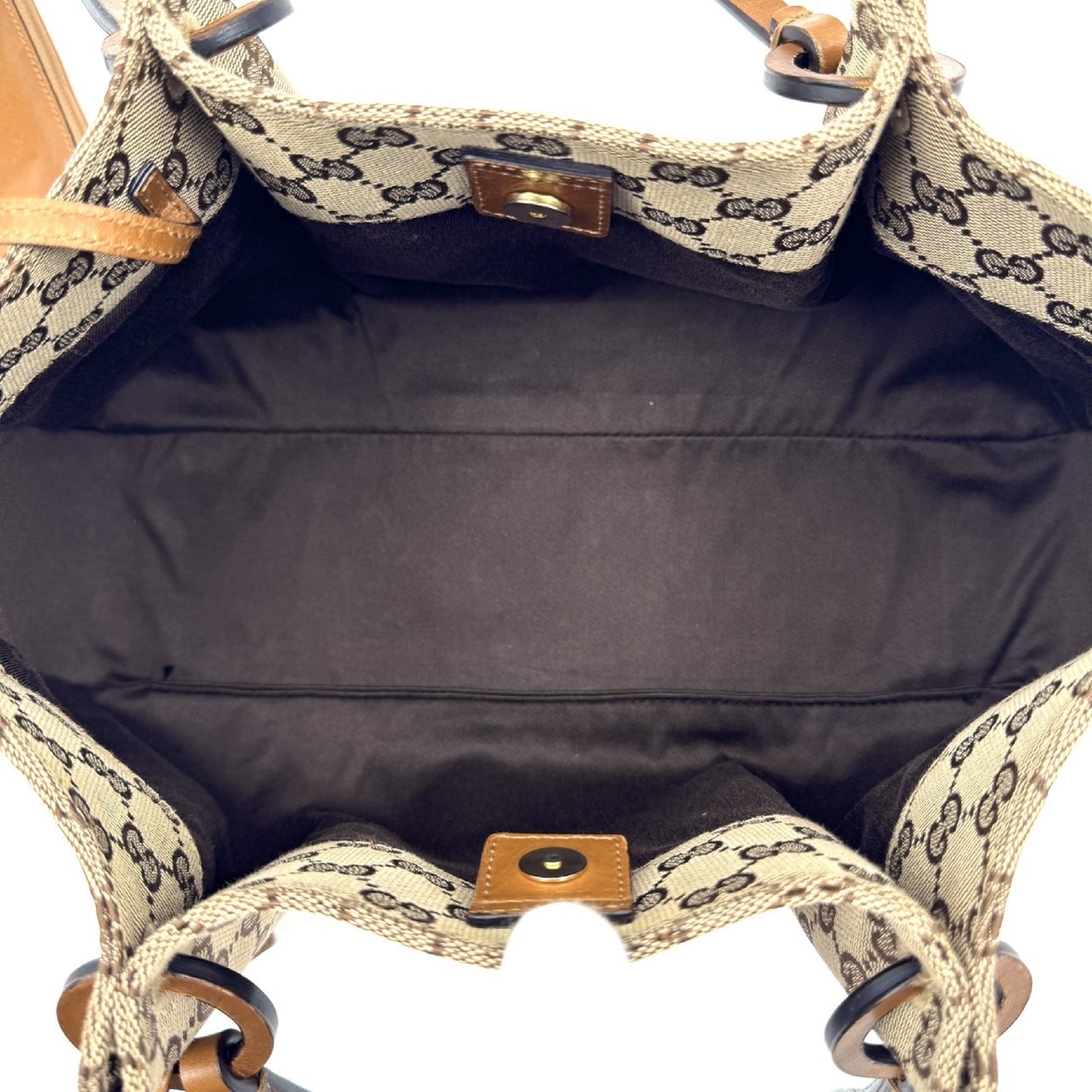 GUCCI GG Canvas Handbag Handbag