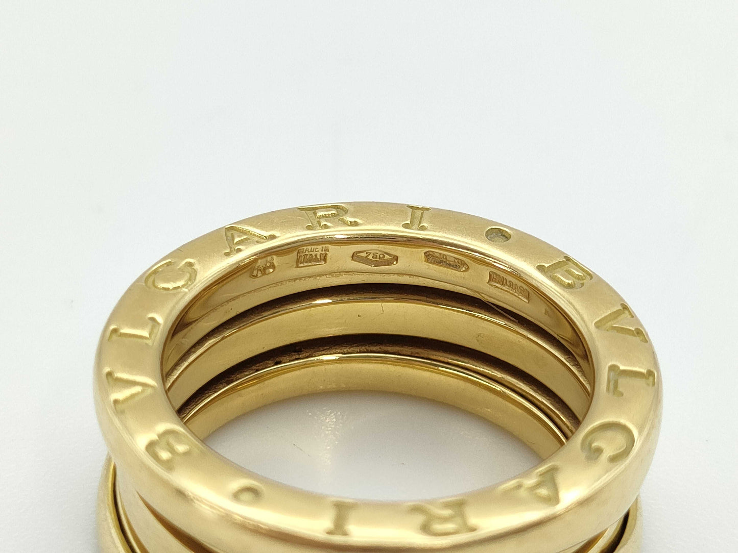BVLGARI B.zero1 #48 YG 750 8.5g Ring