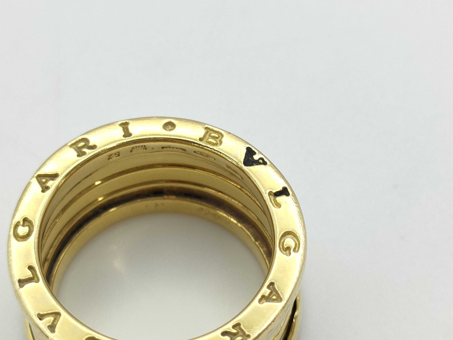 BVLGARI B.zero1 #52 YG 750 11.5g Ring