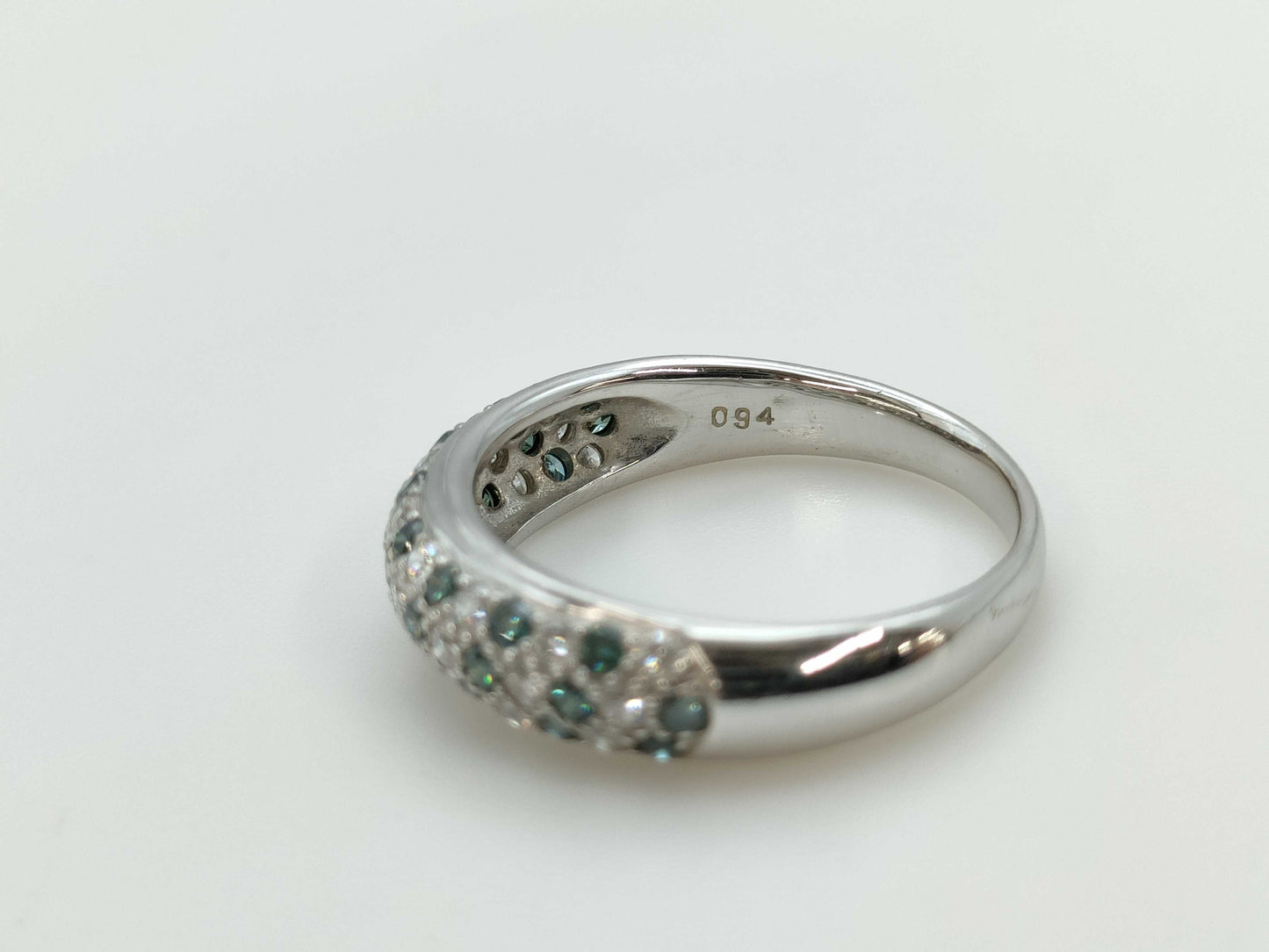 D0.94ct K18WG 5.3g Ring