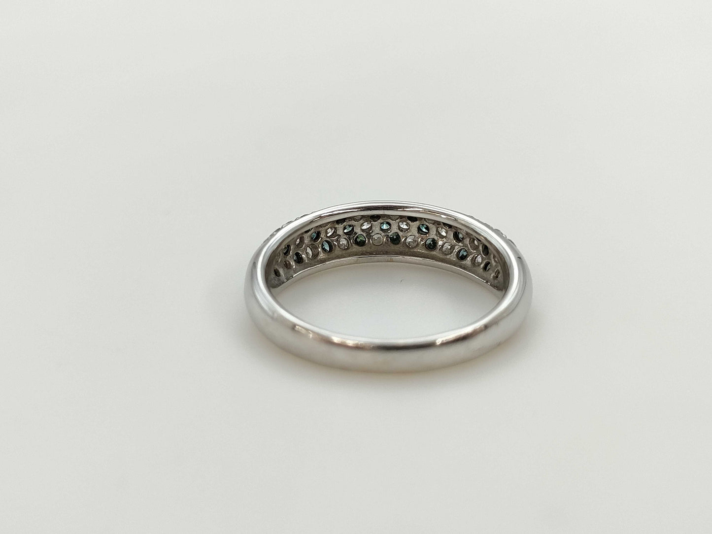 D0.94ct K18WG 5.3g Ring