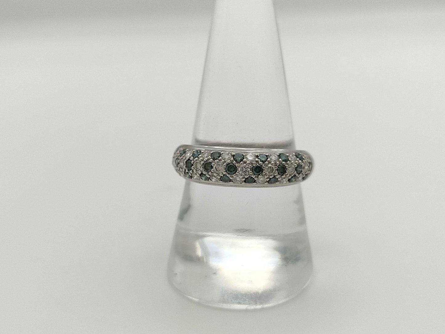 D0.94ct K18WG 5.3g Ring