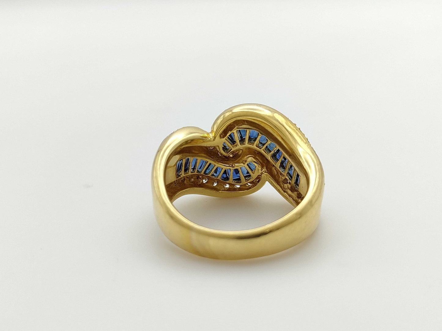 S1.65ct D0.45ct K18 9.3g Ring