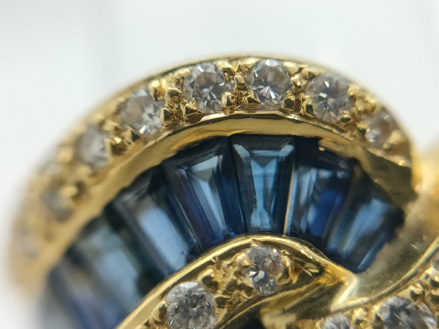 S1.65ct D0.45ct K18 9.3g Ring
