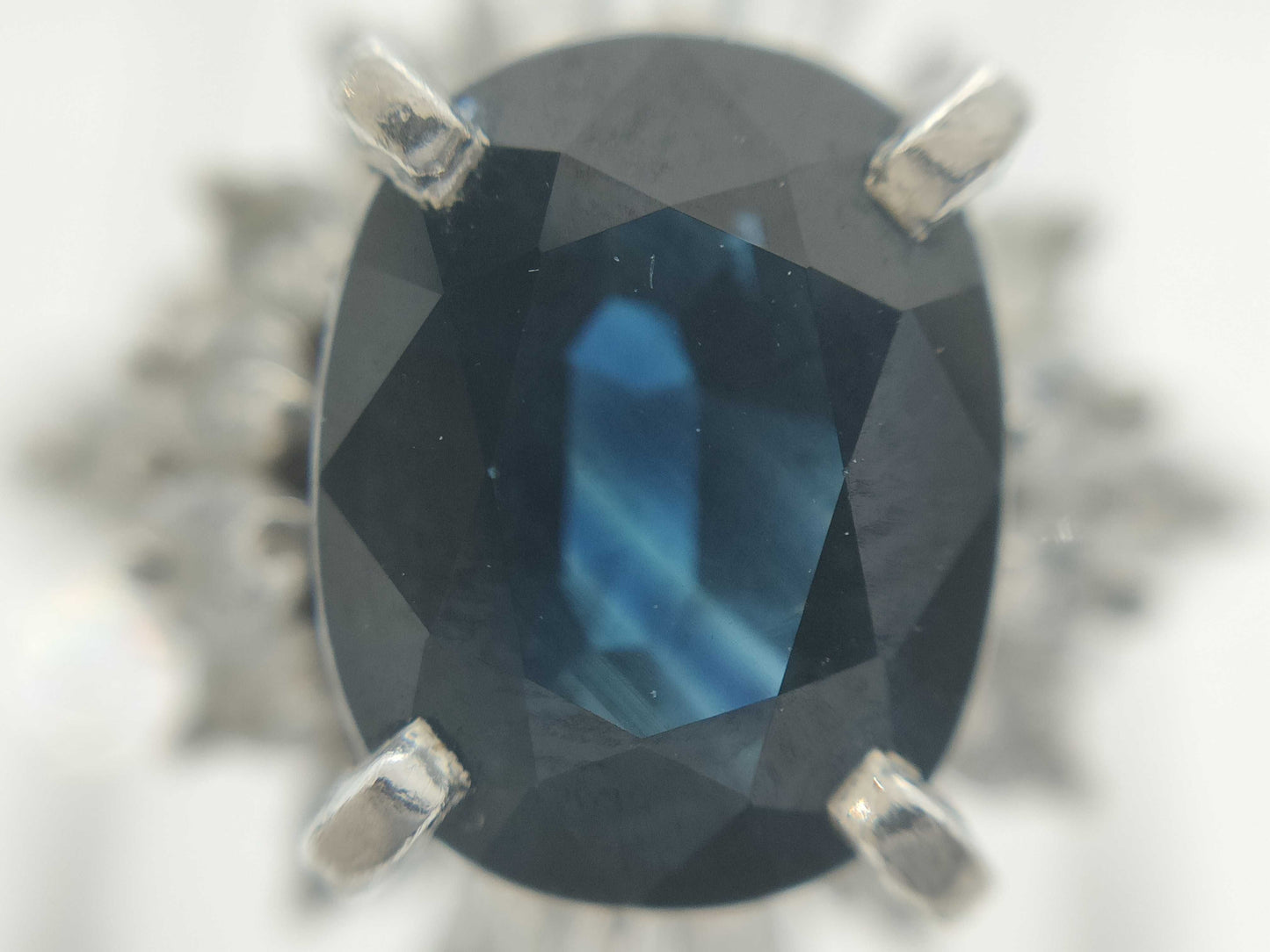 S2.46ct D0.61ct PT900 6.9g Ring