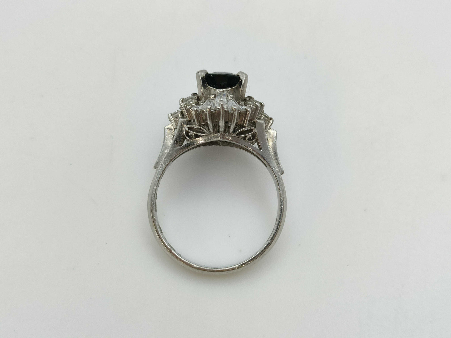 S2.46ct D0.61ct PT900 6.9g Ring