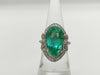 E7.09ct D1.18ct PT900 12.3g Ring