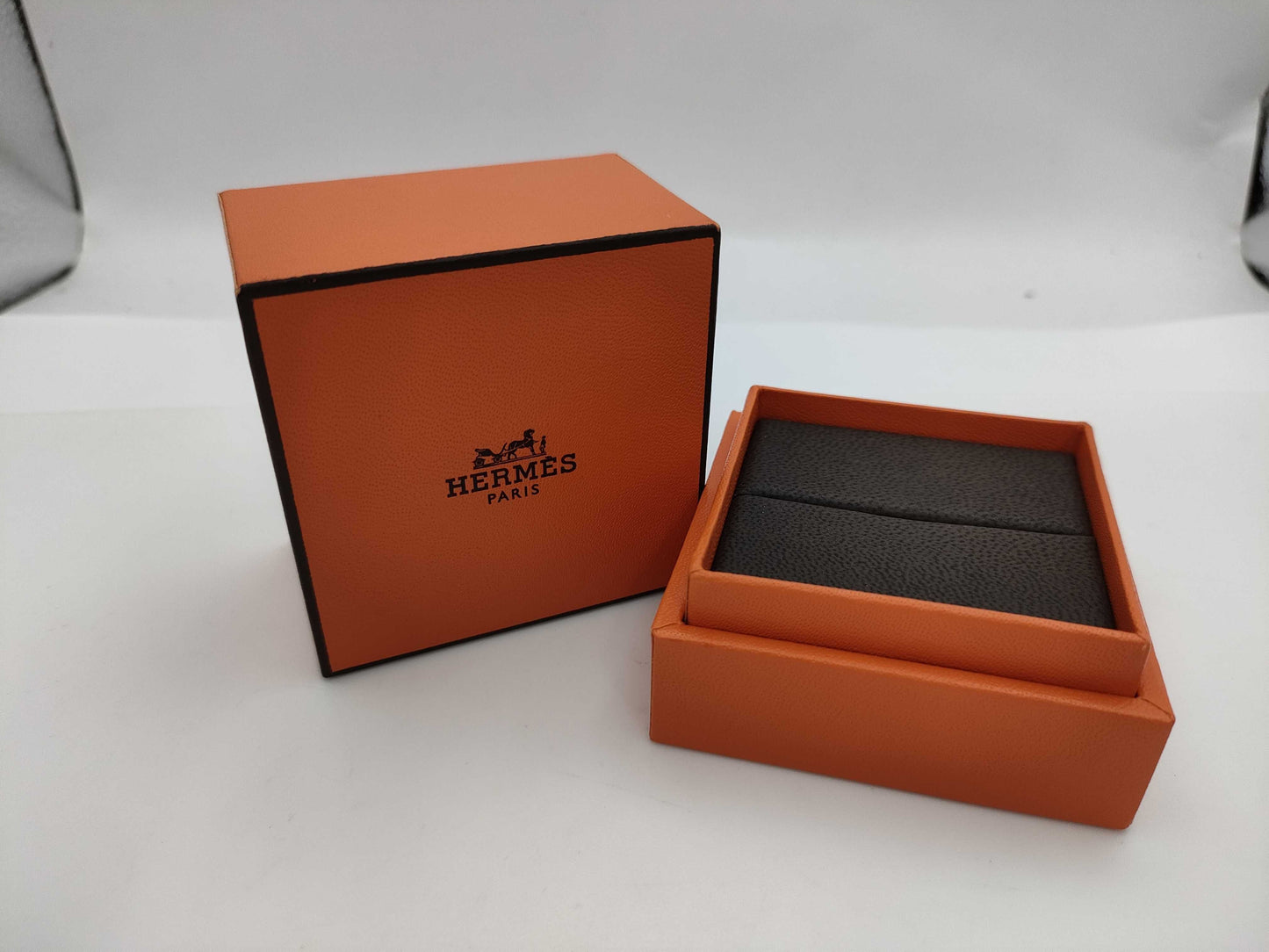 HERMES Contour #51 Diamond PG Au750 3.4g Ring