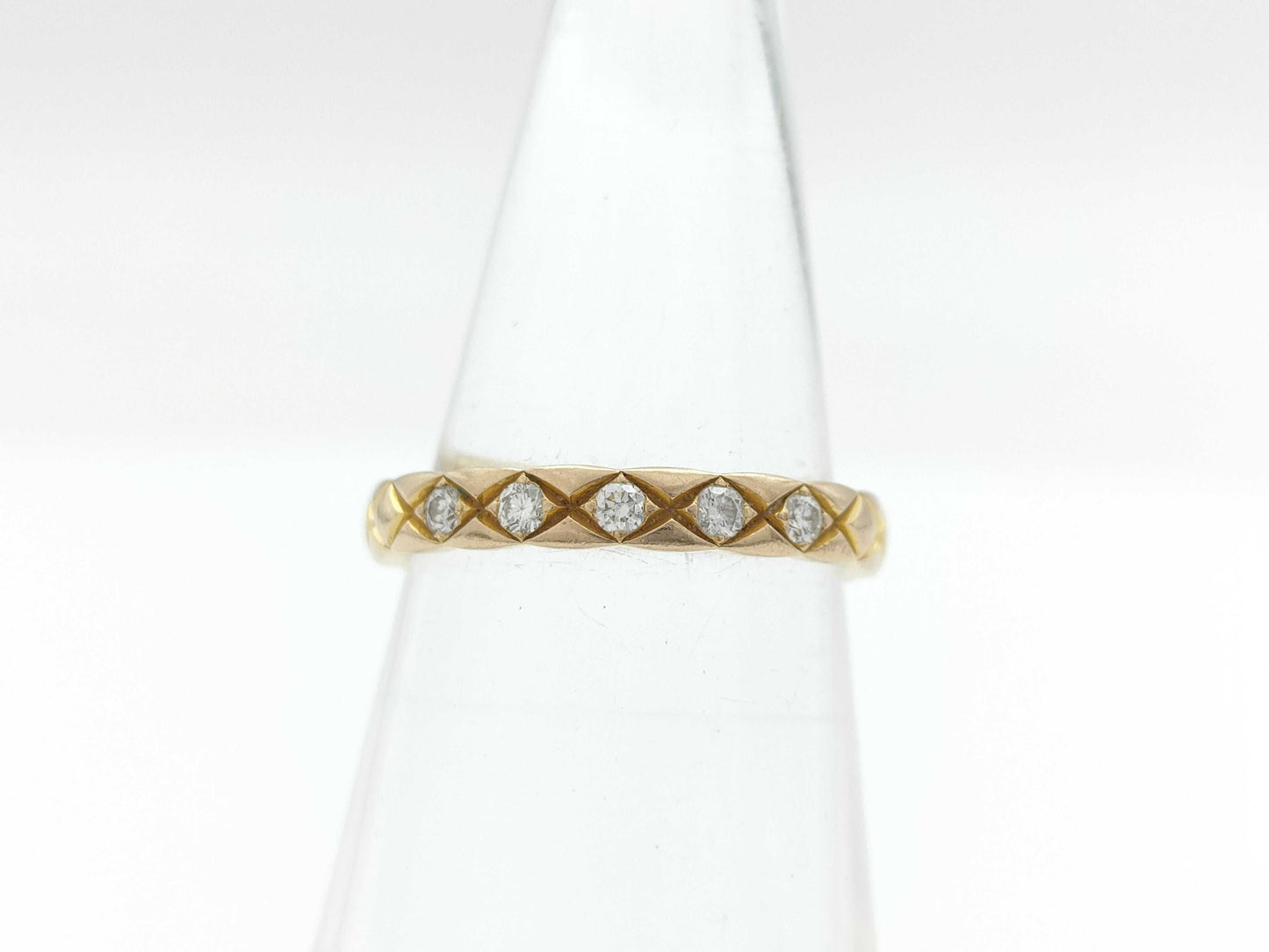 CHANEL Coco Crush #47 Diamond Au750 2.6g Ring