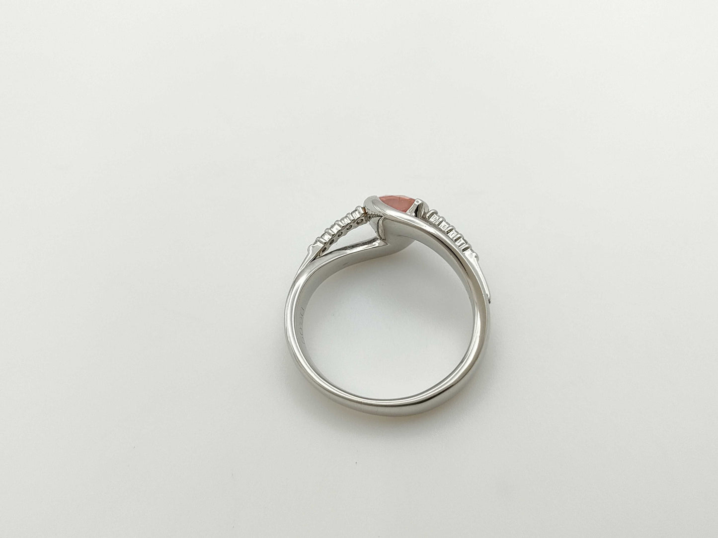 S 0.549ct D 0.09ct PT900 6.9g Ring
