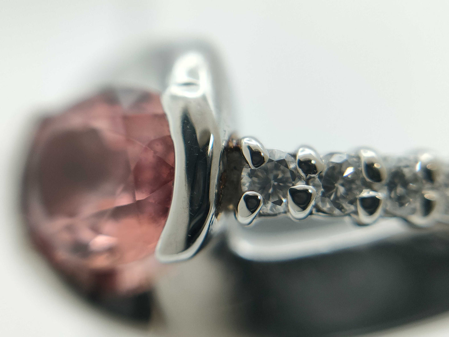 S 0.549ct D 0.09ct PT900 6.9g Ring