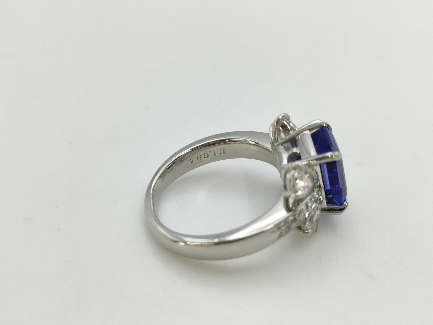 TZ3.61ct D1.084ct PT900 10.2g Ring