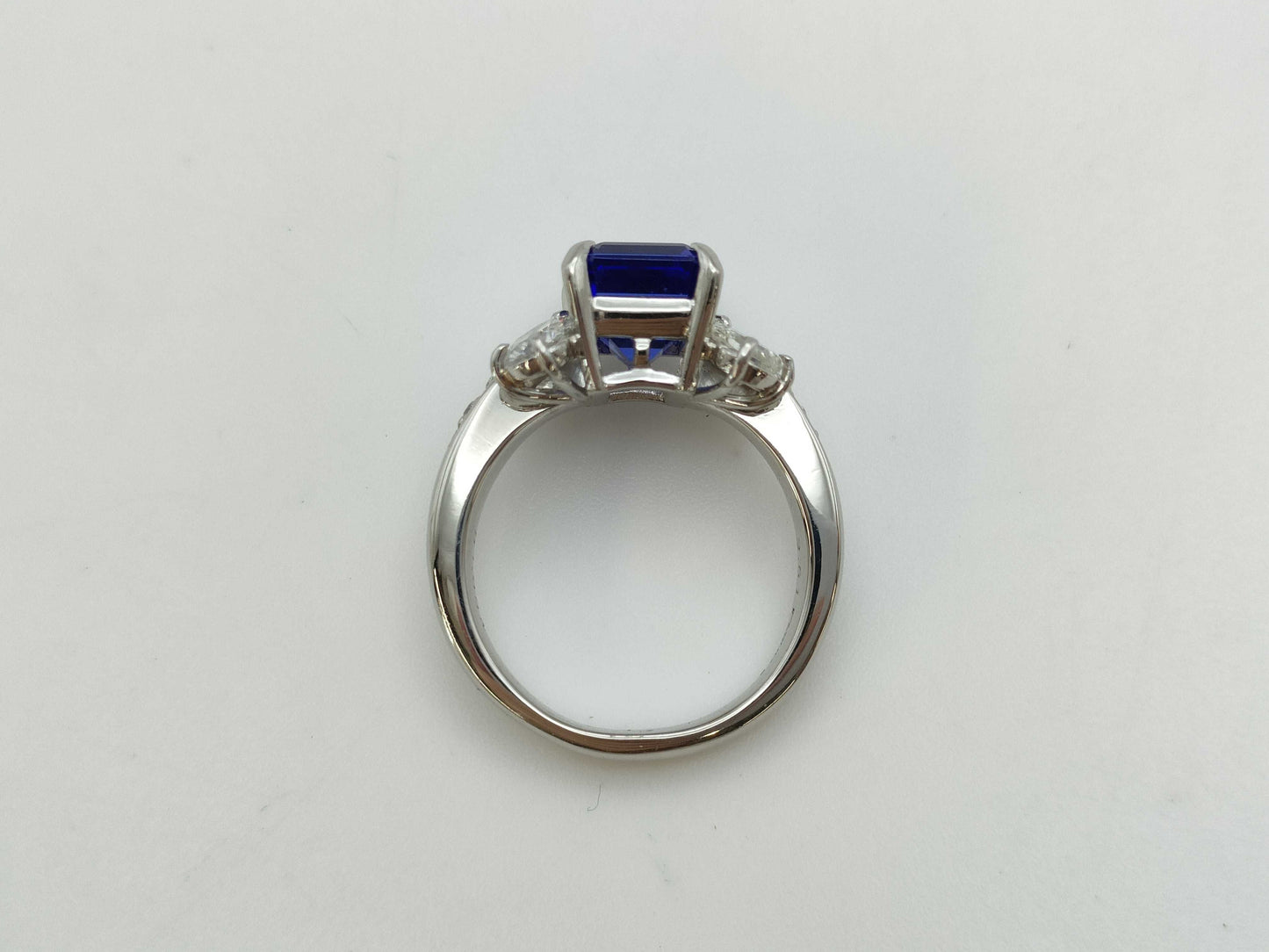 TZ3.61ct D1.084ct PT900 10.2g Ring