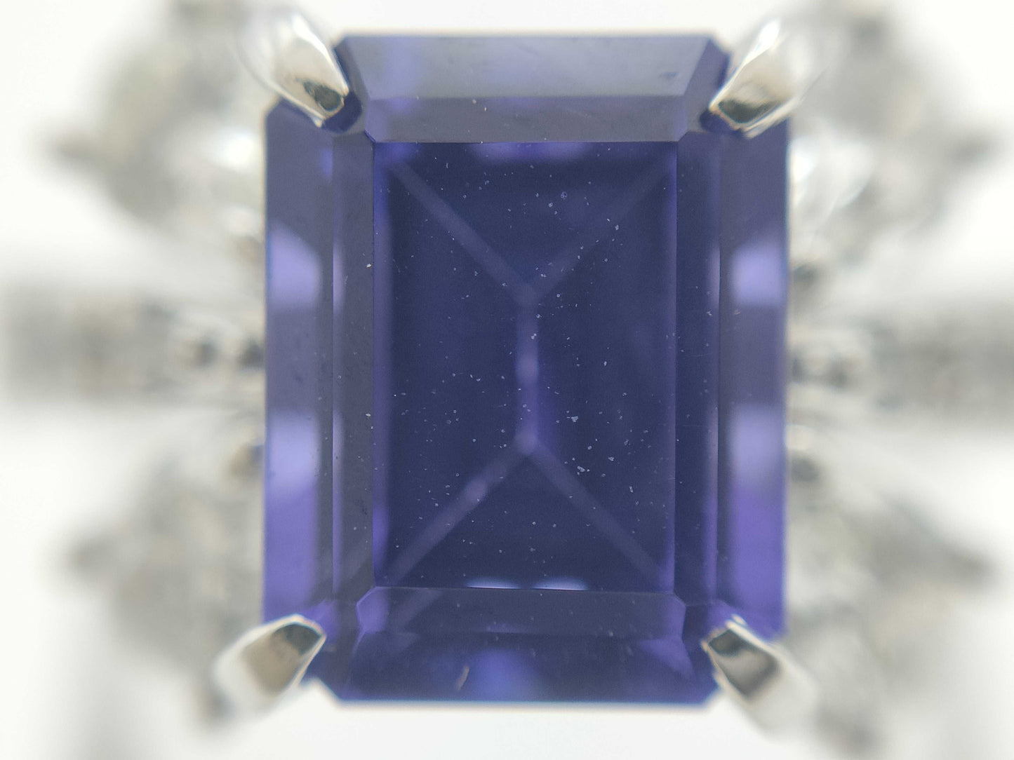 TZ3.61ct D1.084ct PT900 10.2g Ring