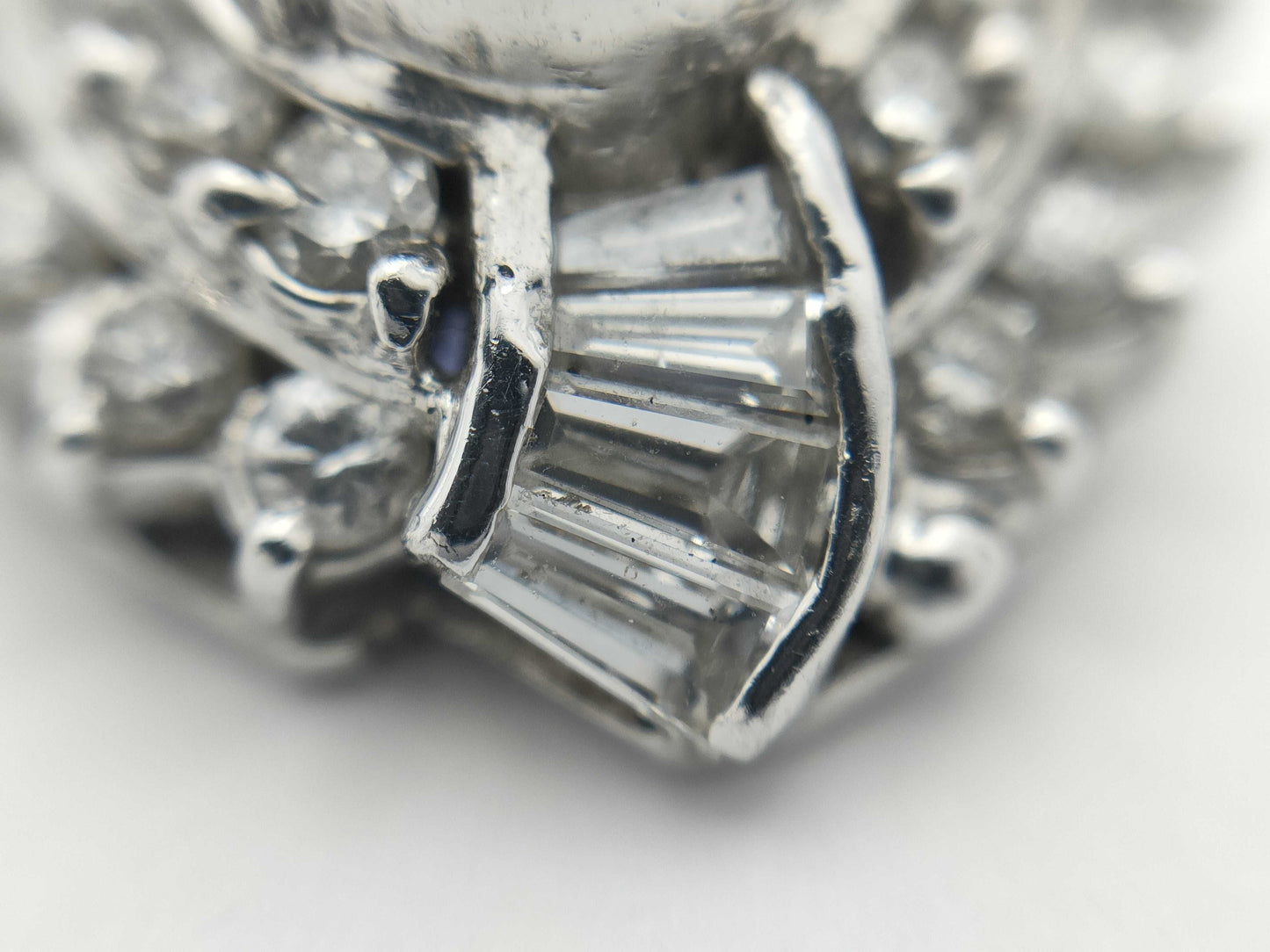 S2.31ct D0.72ct PT900 6.3g Pendant Top