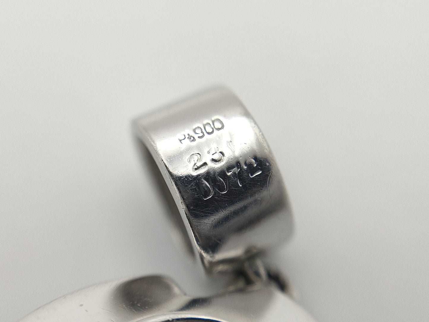 S2.31ct D0.72ct PT900 6.3g Pendant Top