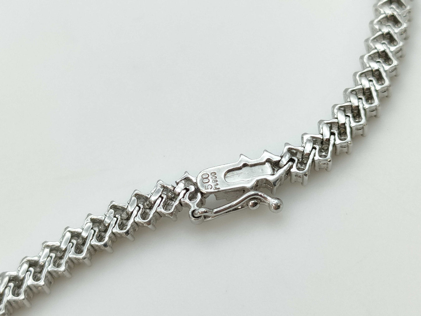 D5.00ct PT900 28.0g Necklace