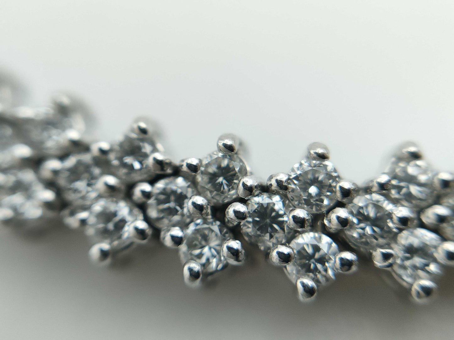 D5.00ct PT900 28.0g Necklace
