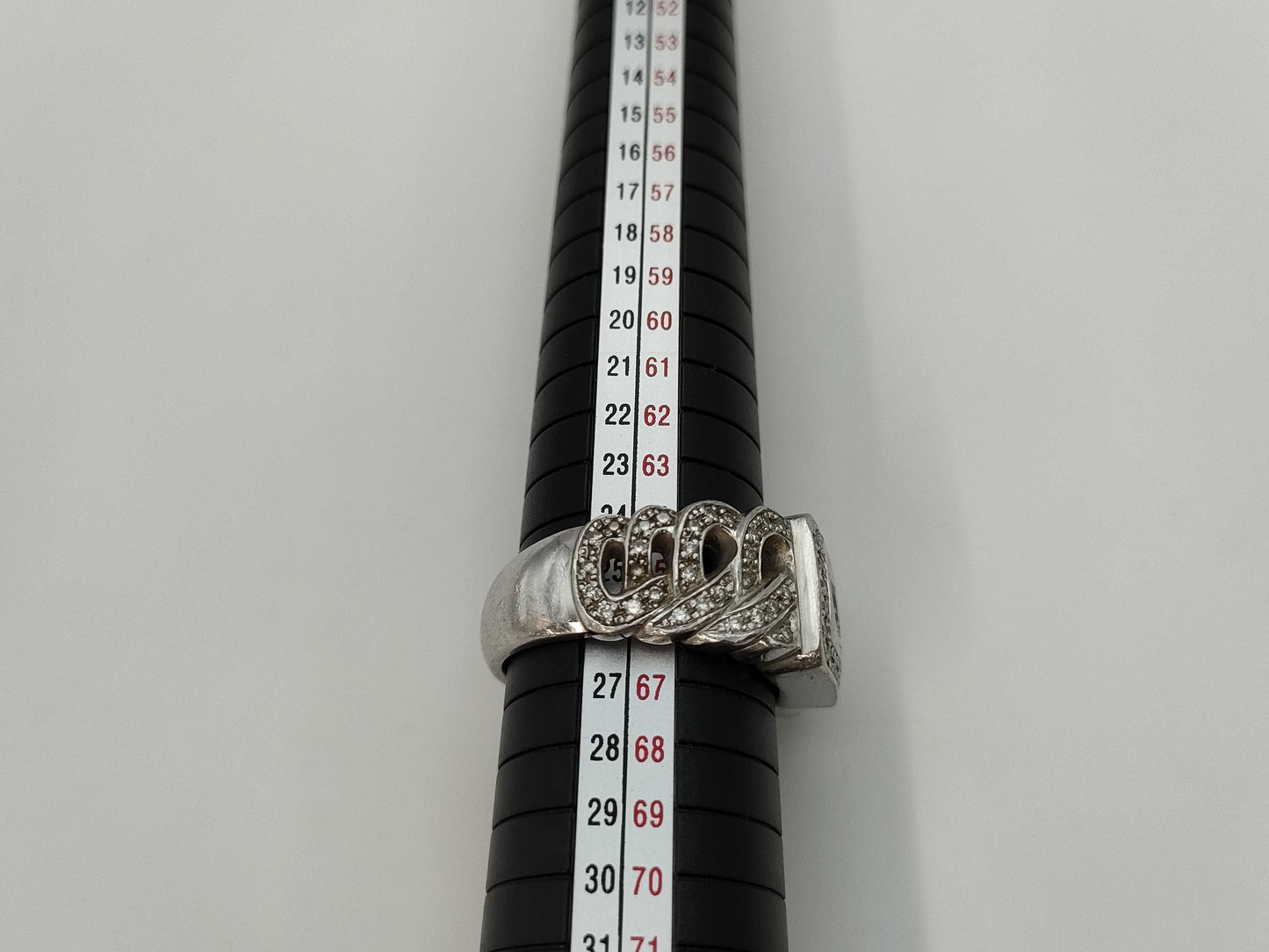 D1.024/0.74ct PT900 37.9g Ring
