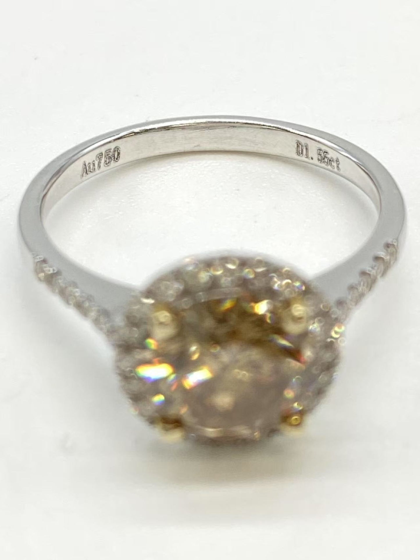 D1.55ct Au750 2.7g Ring