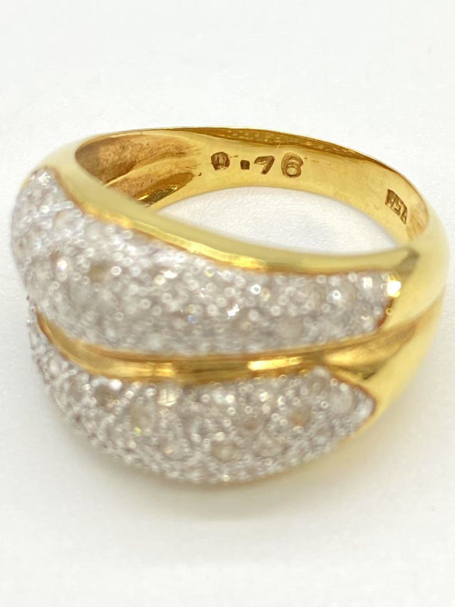 D0.76ct 750 4.9g Ring
