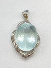 AQ8.16ct K18WG 4.6g Pendant Top