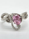 S1.439ct D0.19ct Pt900 6.0g Ring
