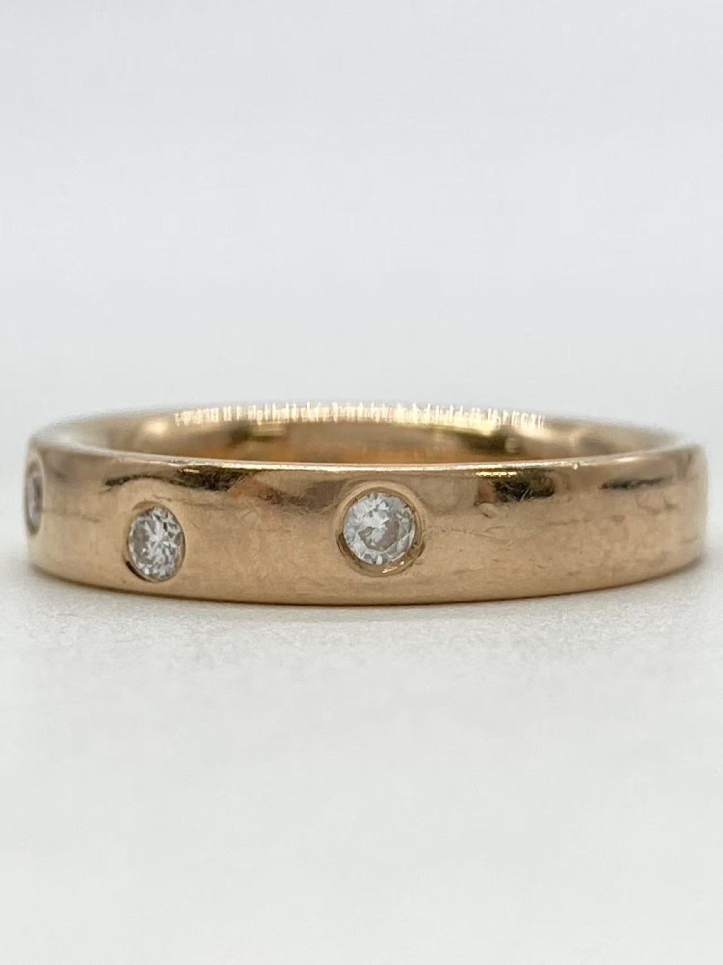 4℃ Diamond K18 3.9g Ring