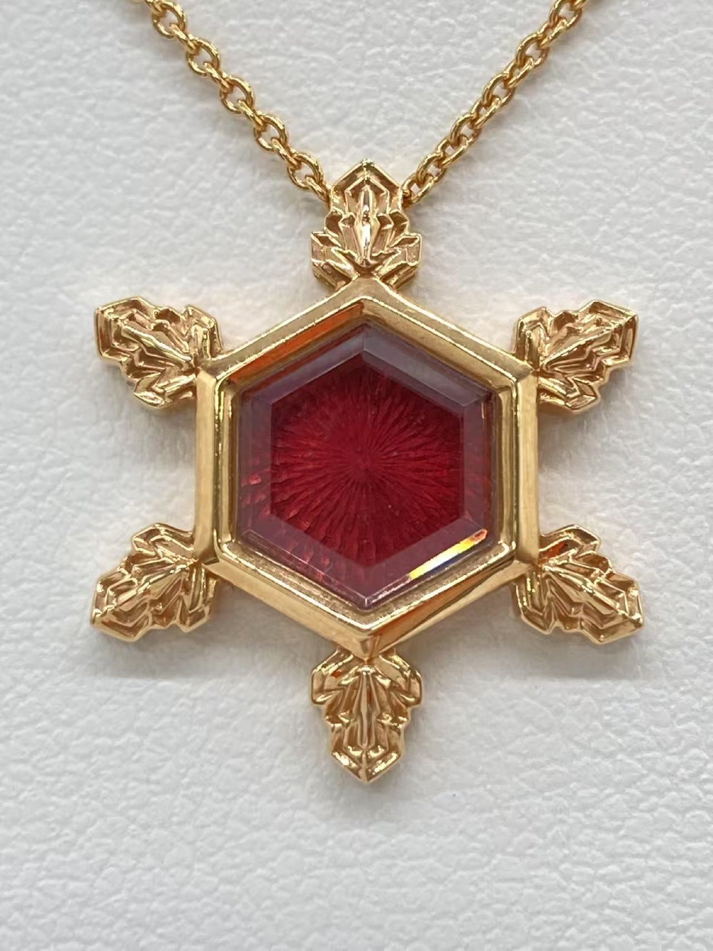 Yuka Koshino Color Stone 750 6.7g Necklace