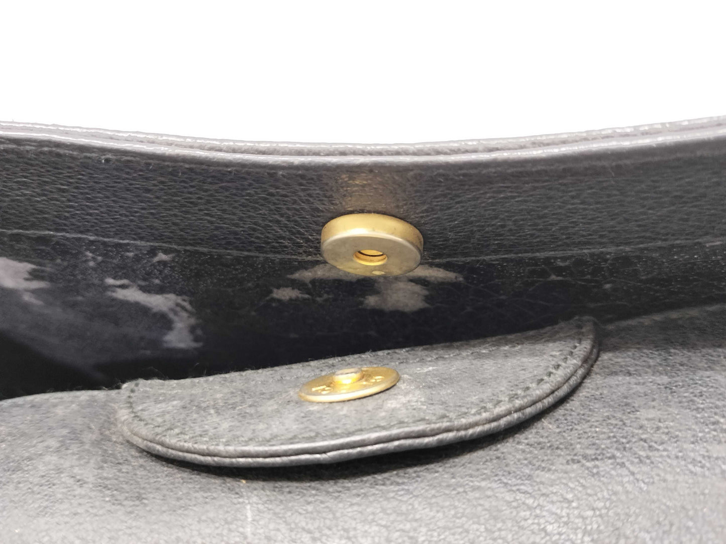 GUCCI Bamboo Suede Leather Handbag