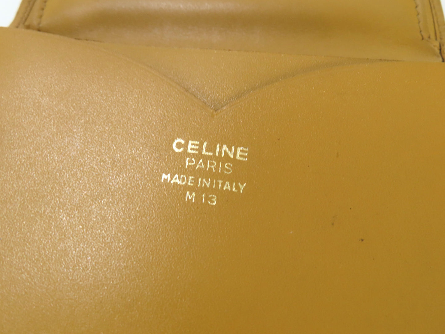 CELINE Macadam PVC Bifold Wallet M13 Brown