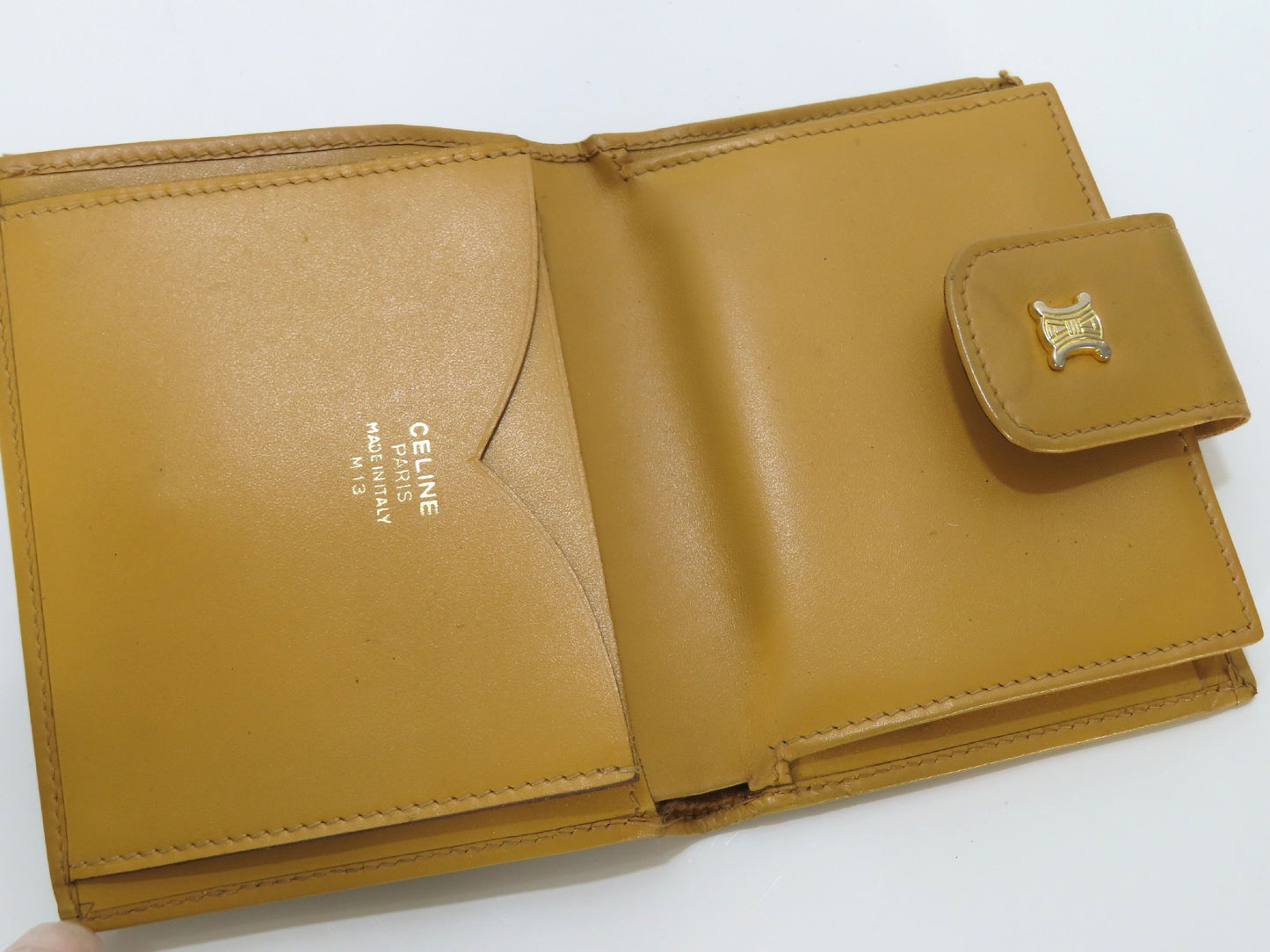 CELINE Macadam PVC Bifold Wallet M13 Brown