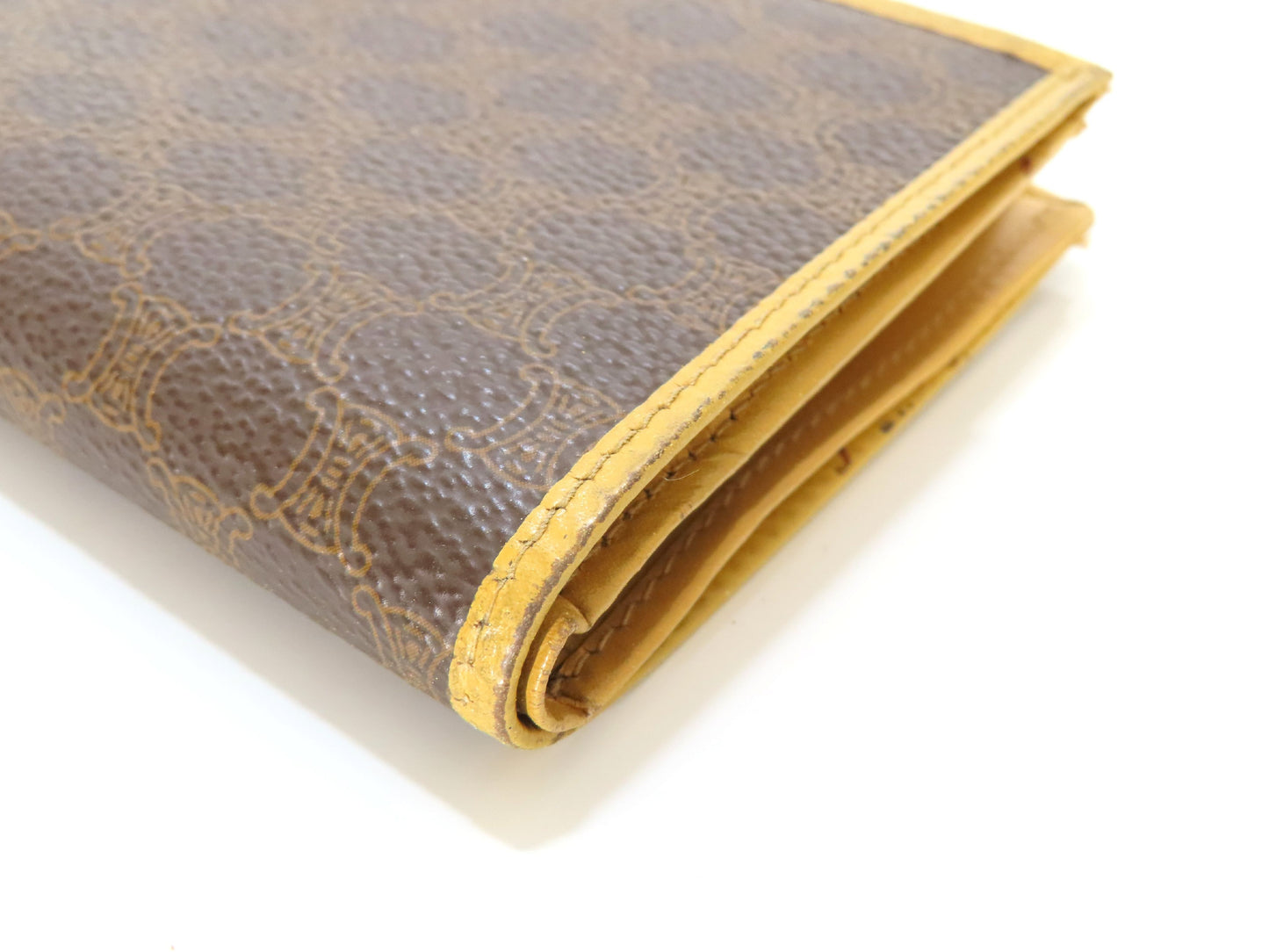 CELINE Macadam PVC Bifold Wallet M13 Brown