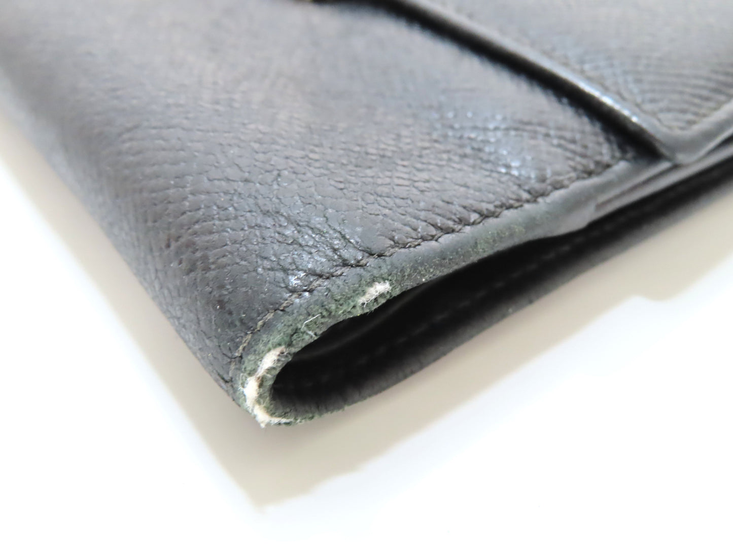 BVLGARI Bulgari Leather Bifold Wallet Black
