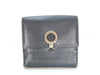 BVLGARI Bulgari Leather Bifold Wallet Black