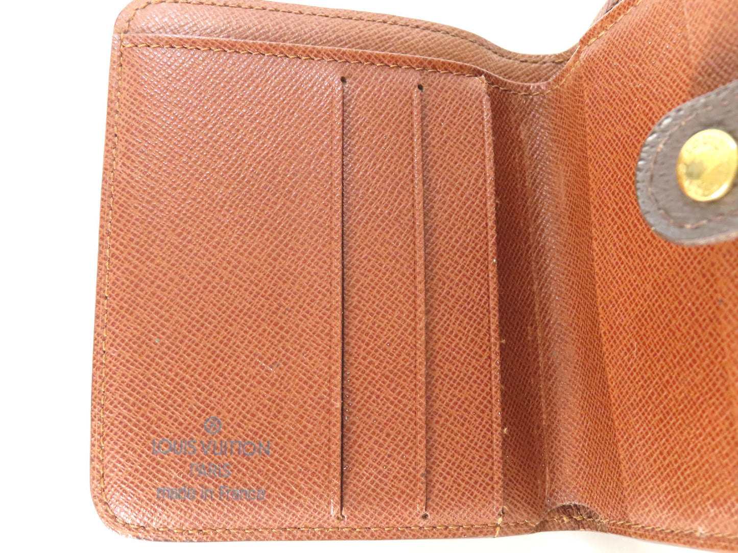 LOUIS VUITTON Monogram LV Monogram Compact Zip Wallet M61667 CT0020