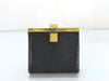 Christian Dior Trotter Nylon Canvas Clasp Wallet, Black