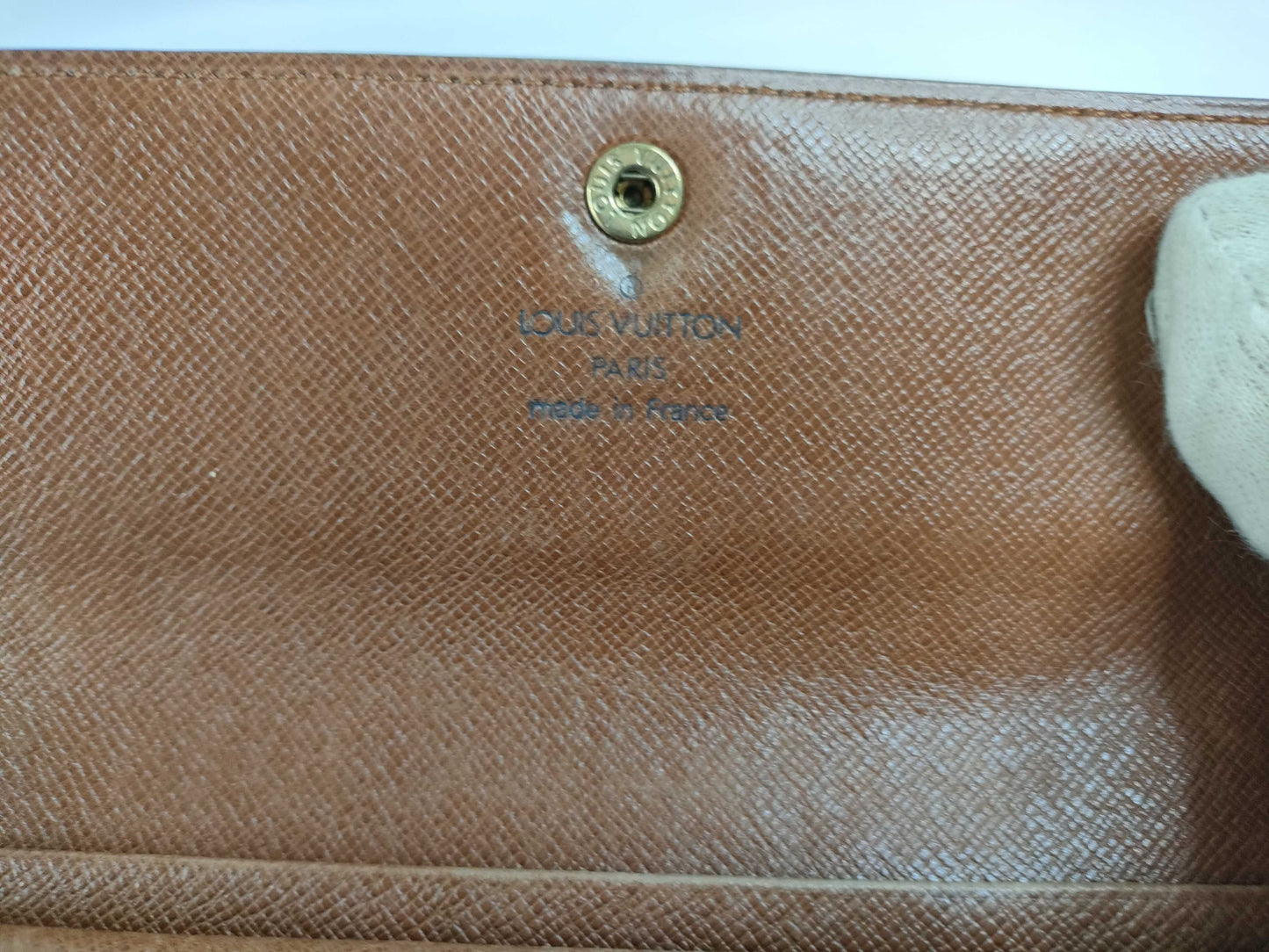 LOUIS VUITTON M61202 Monogram LV Monogram Porte Tresor Etui Papier M61202 MI0888 Wallet