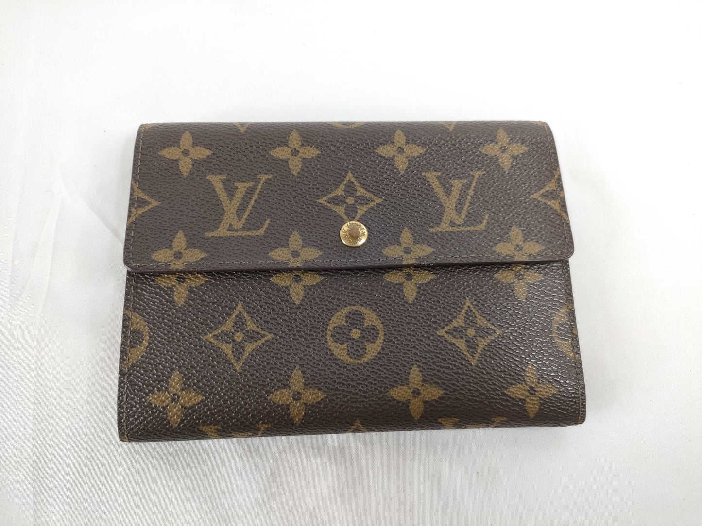 LOUIS VUITTON M61202 Monogram LV Monogram Porte Tresor Etui Papier M61202 MI0888 Wallet